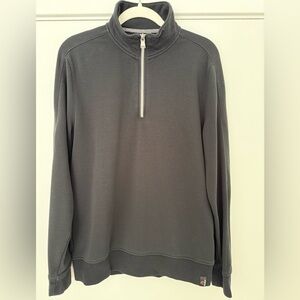 EUC Banana Republic Men’s Polartec Quarter Zip Black Size Medium M